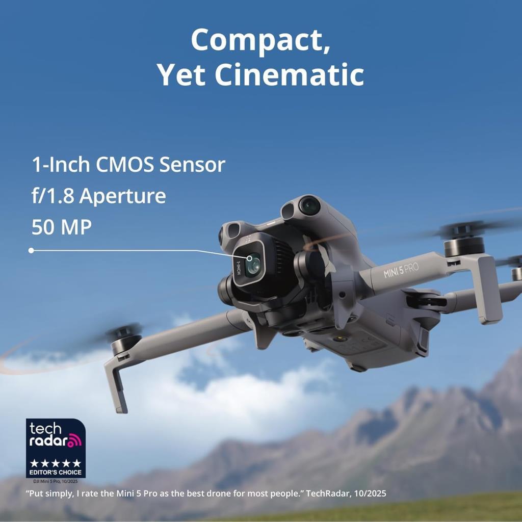 DJI Mini 5 Pro Fly More Combo RC 2 Kumandalı Drone