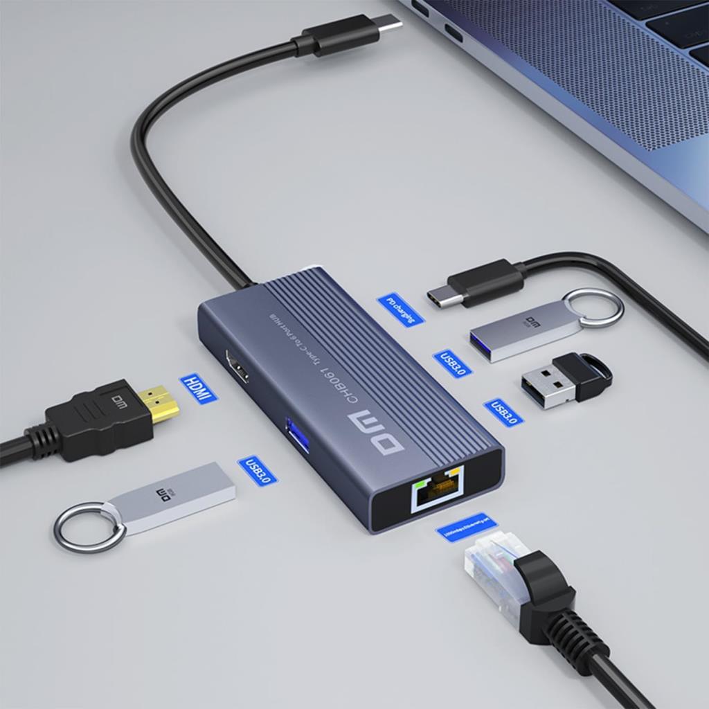 DM CHB061 Laptop Docking Station - Outlet