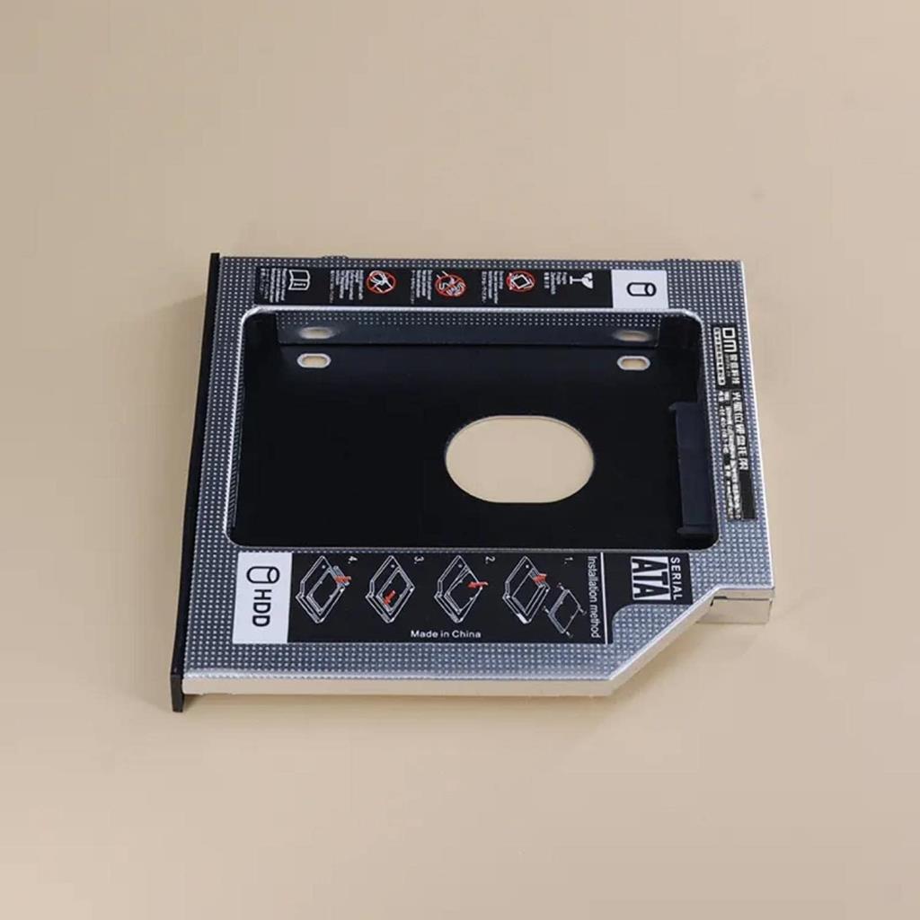 DM DW95S 9.5mm SATA 3.0 2.5" SSD HDD Laptop Caddy Kızak Kutusu - Outlet