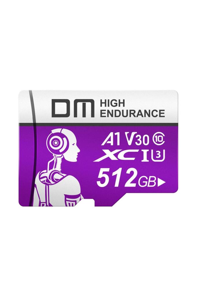 DM High Endurance Class 10 A1 U3 V30 512 GB Micro SD Kart - TEŞHİR