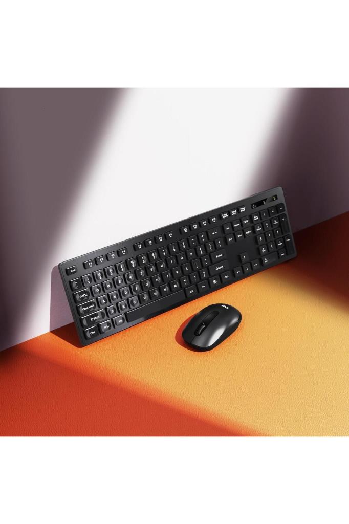 DM K12 İngilizce Kablosuz Klavye Mouse Seti