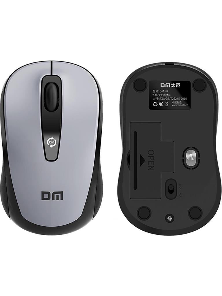 DM K8 Optik Kablosuz Mouse Teşhir