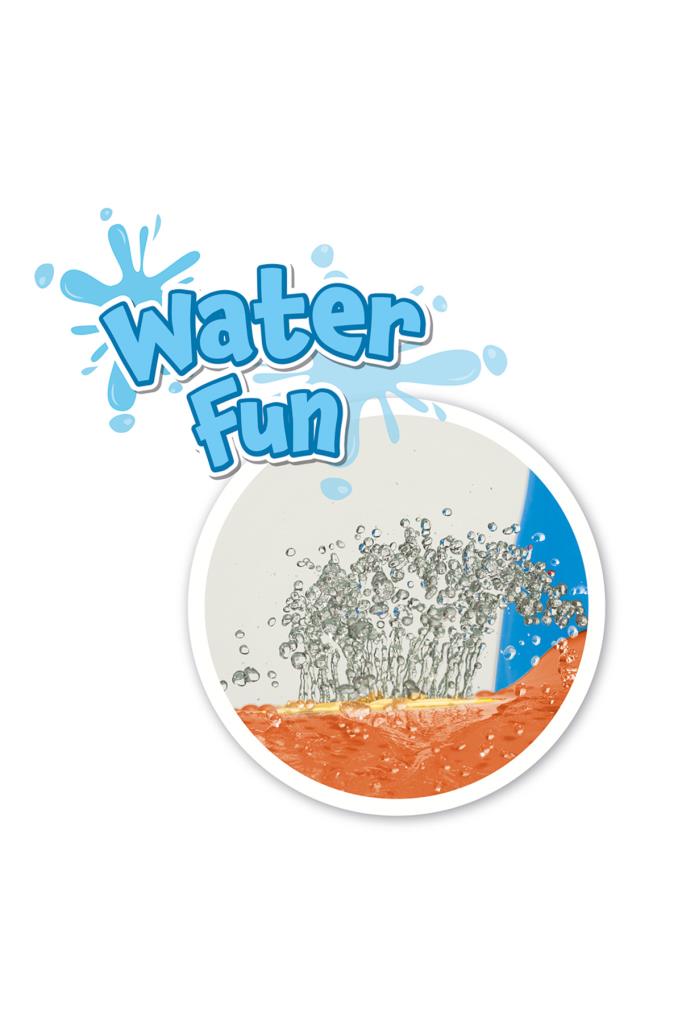 Dolu 3002 2'si 1 Arada Büyük Su Kaydırağı Teşhir