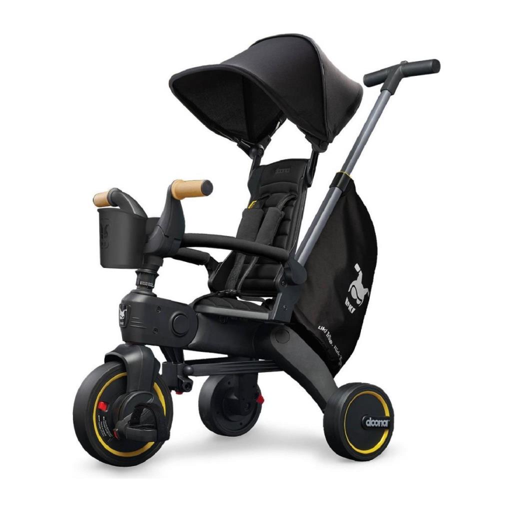 Doona Liki Trike S5 Katlanır Nitro Black Bebek Bisikleti
