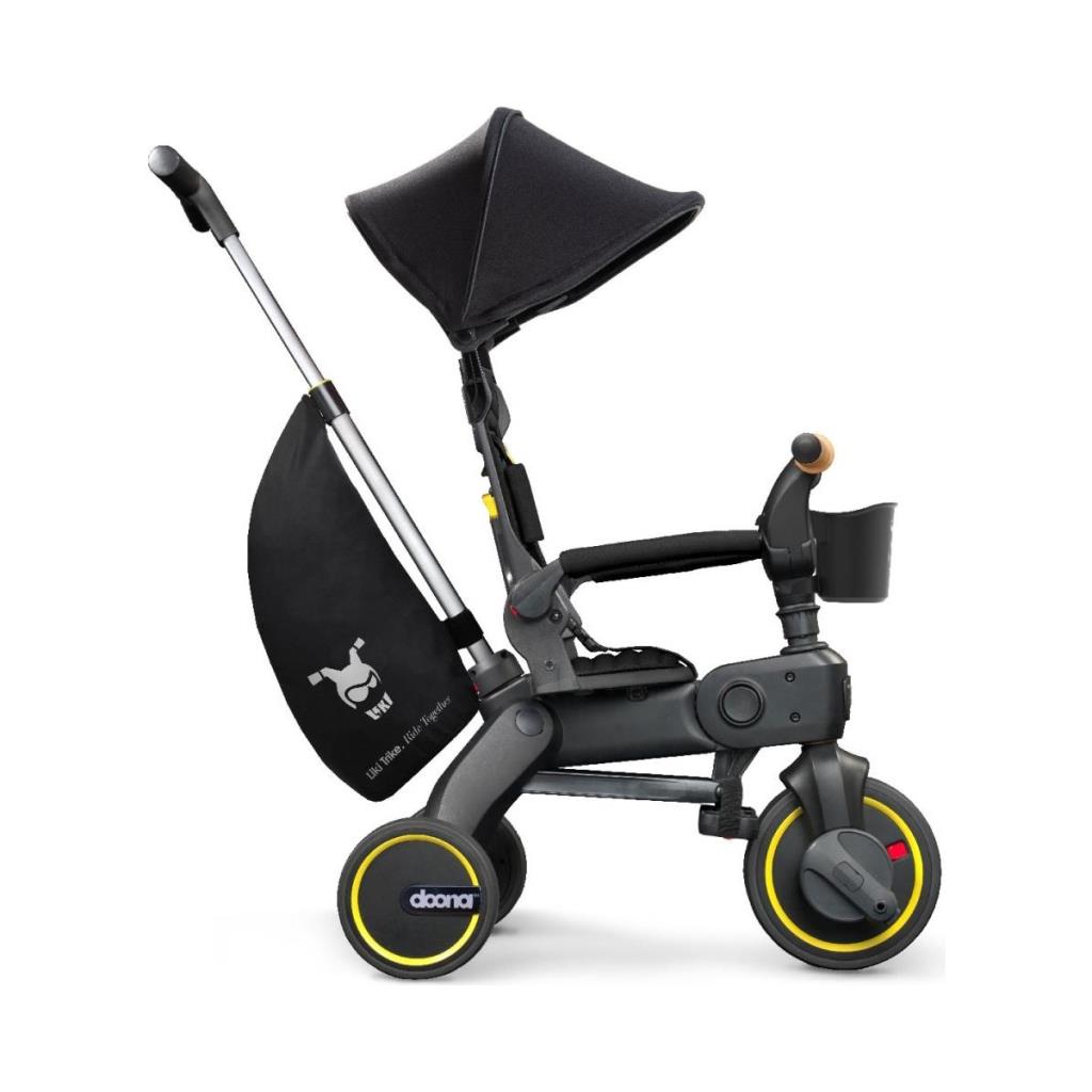 Doona Liki Trike S5 Katlanır Nitro Black Bebek Bisikleti