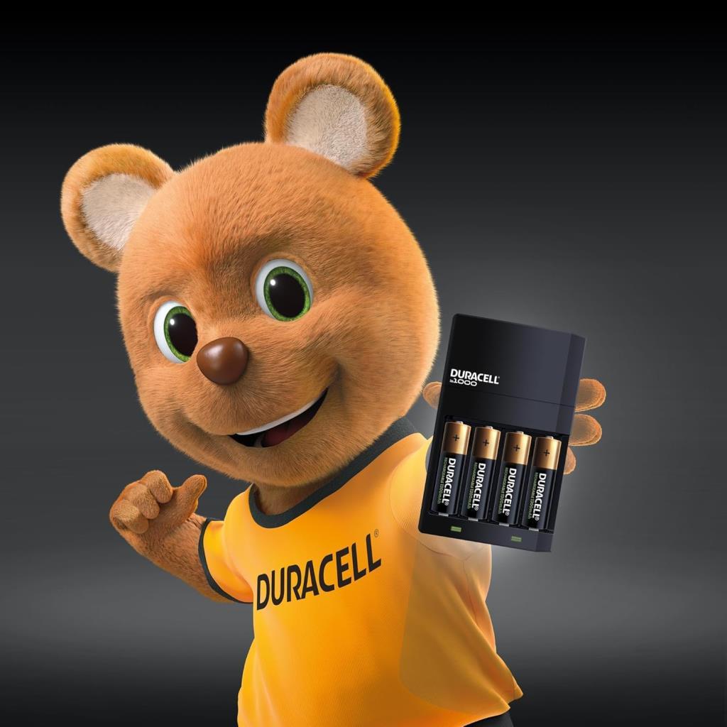 Duracell CEF 14 Pil Şarj Aleti + 1300 mAh 2'li AA + 750 mAh 2'li AAA Şarj Edilebilir Pil Teşhir