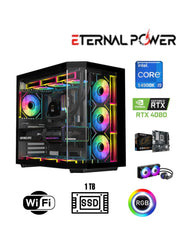 Eternal Power i9 14900K RTX 4080 Gaming PC | 16GB DDR5 | 1TB NVMe | 750W | 240mm Sıvı Soğutma