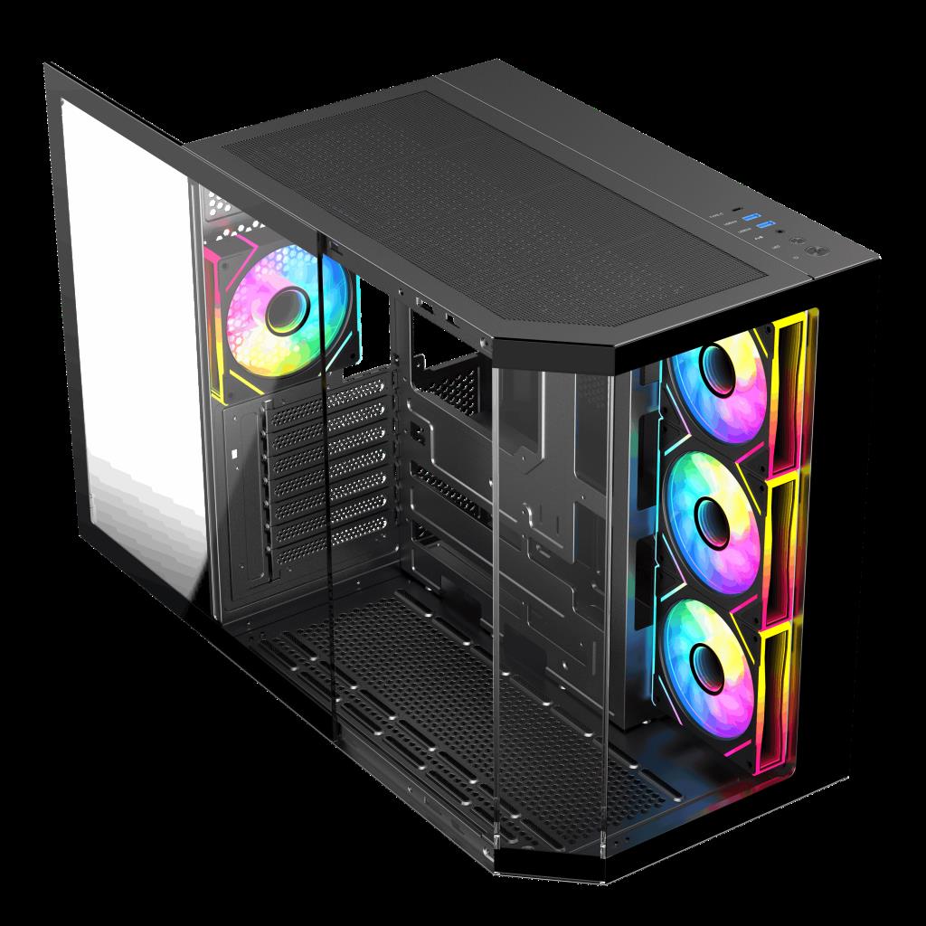 Eternal Power TITAN CORE Ryzen 5 7500F RTX 5090 32GB DDR5 1TB M.2 B650M WIFI 1000W 360mm Gaming PC