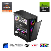 ETERNAL POWER  RYZEN 7 9800X3D 32GB DDR5 1TB M.2  RTX 4090 B650 WIFI 850W 240M