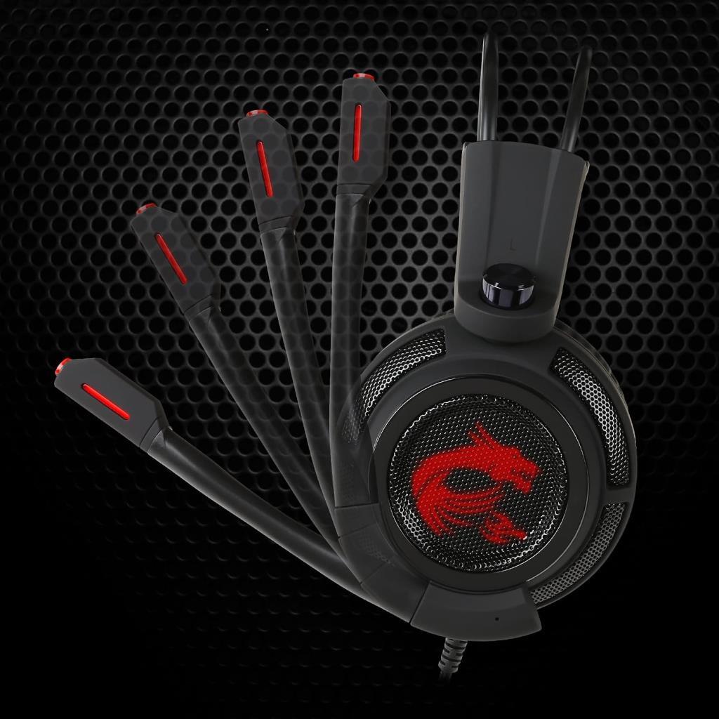 MSI IMMERSE GH30 V2 Kablolu Kulak Üstü Oyuncu Kulaklığı - TEŞHİR