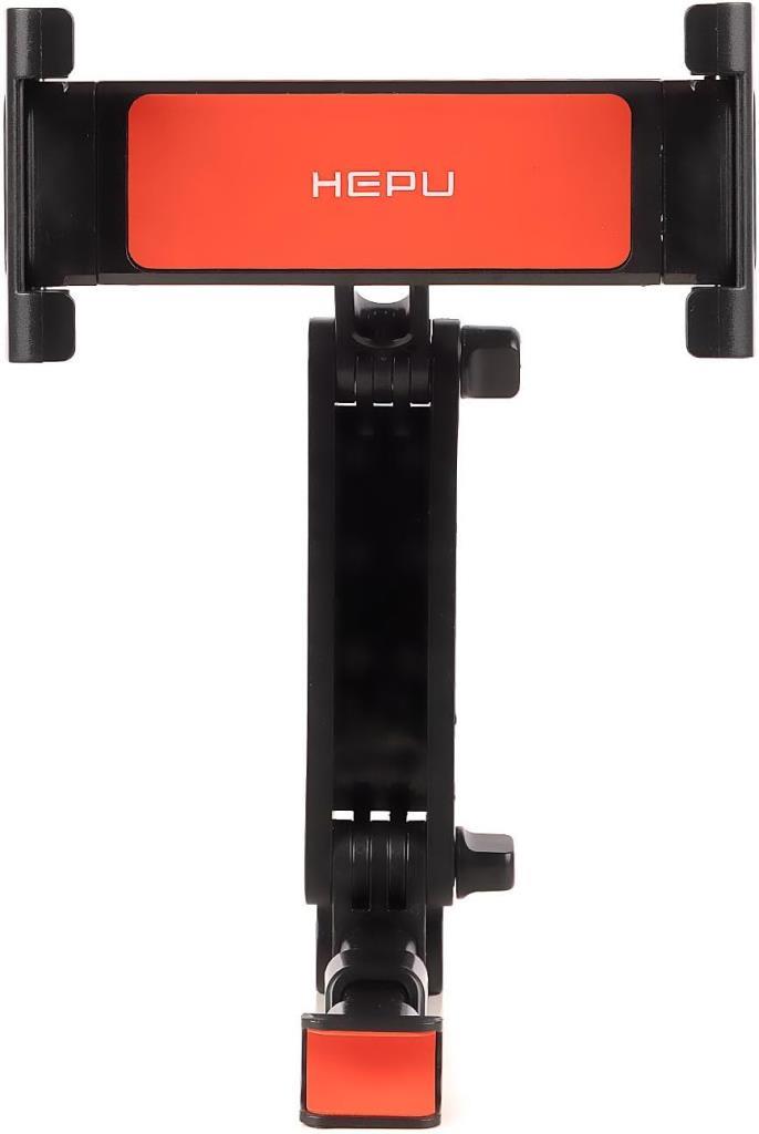 HEPU HP-A28 Koltuk Arkası Telefon & Tablet Tutucu – Ayarlanabilir Kol + 360° Dönebilir Başlık - TEŞHİR