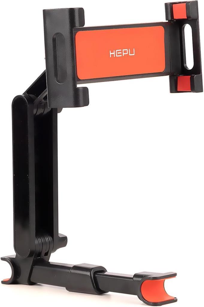 HEPU HP-A28 Koltuk Arkası Telefon & Tablet Tutucu – Ayarlanabilir Kol + 360° Dönebilir Başlık - TEŞHİR