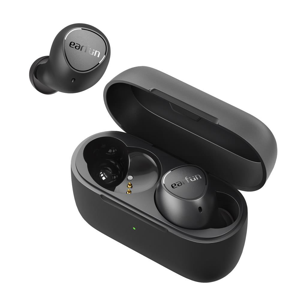 EarFun Free 2S TW101S Siyah TWS 4 Mikrofonlu ENC IPX7 Suya Dayanıklı Bluetooth Gerçek Kablosuz Kulaklık-OUTLET