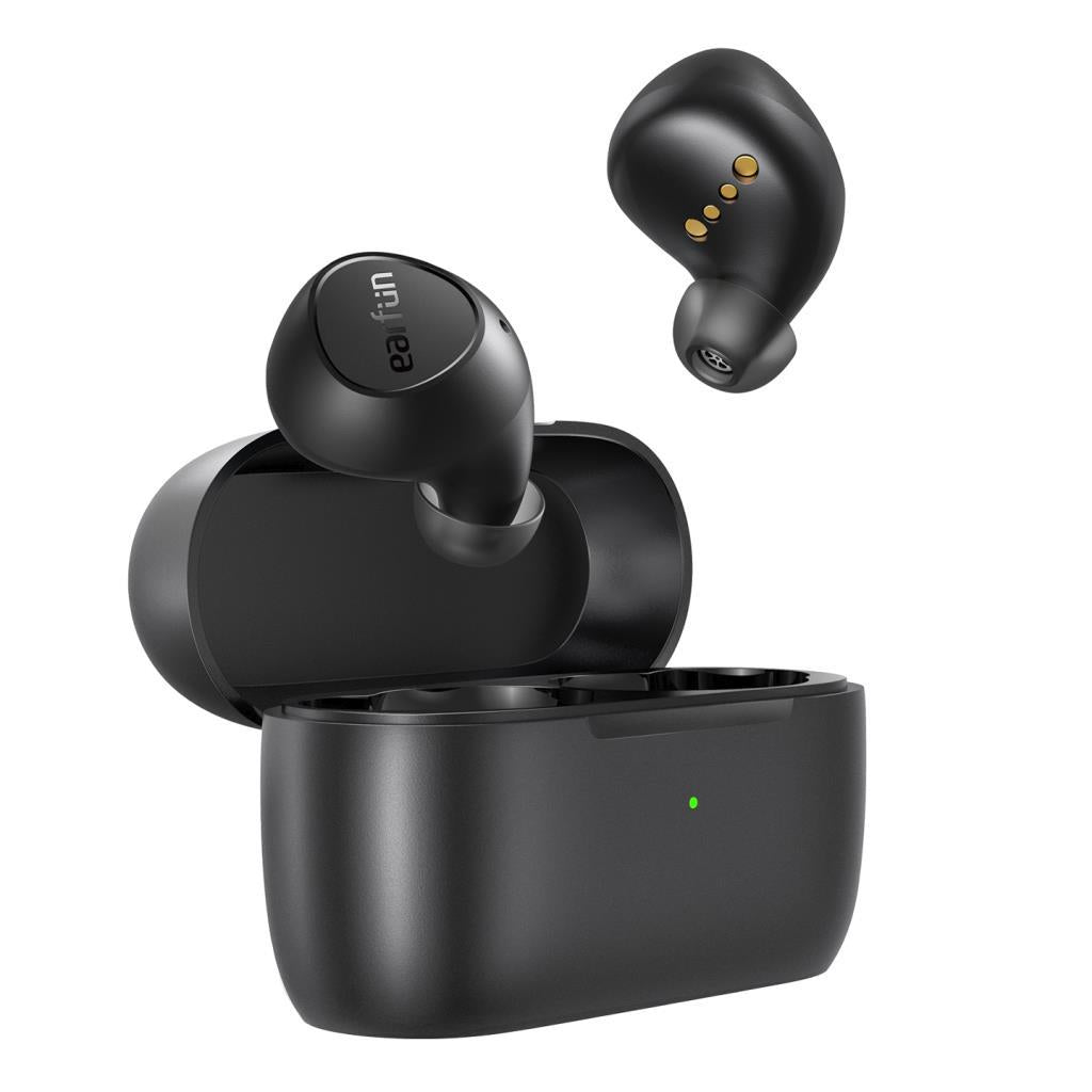 EarFun Free 2S TW101S Siyah TWS 4 Mikrofonlu ENC IPX7 Suya Dayanıklı Bluetooth Gerçek Kablosuz Kulaklık-OUTLET