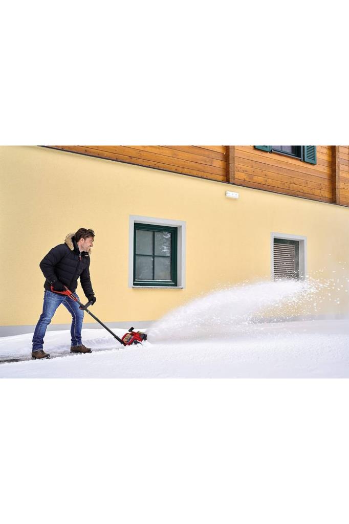 Einhell Akülü Kar Püskürtme Makinesi GE-ST 36/40 Li E-Solo Power X-Change (Li-Ion, 36 V, 40 cm çalışma genişliği, max. 20 cm ka