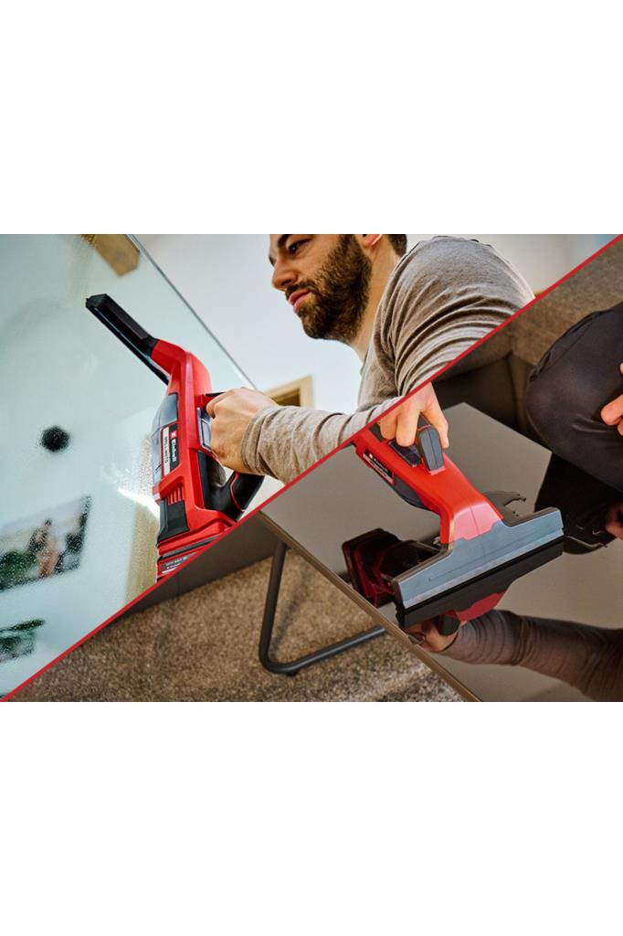 Einhell Brillianto Şarjlı Cam Silme Makinesi Teşhir