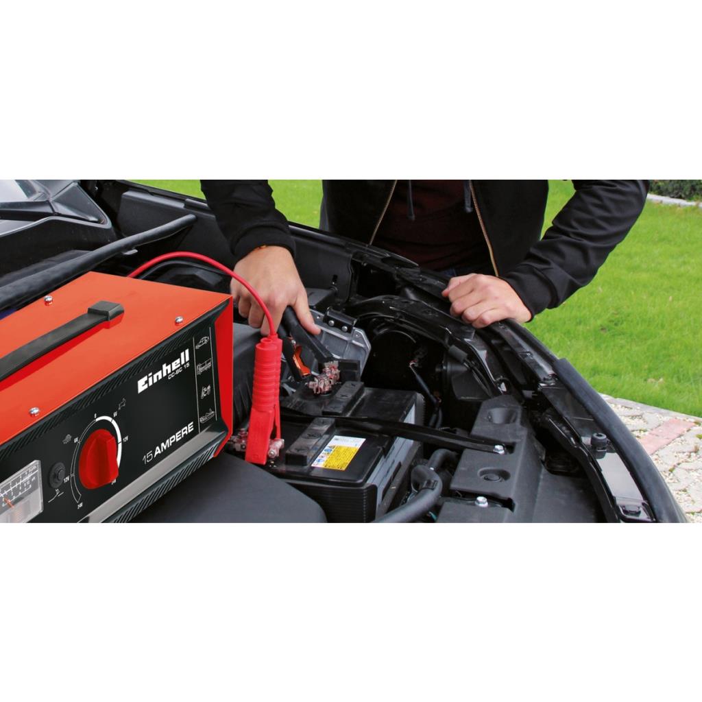 Einhell CC-BC 15 Akü Şarj Cihazı 6-12-24 Volt