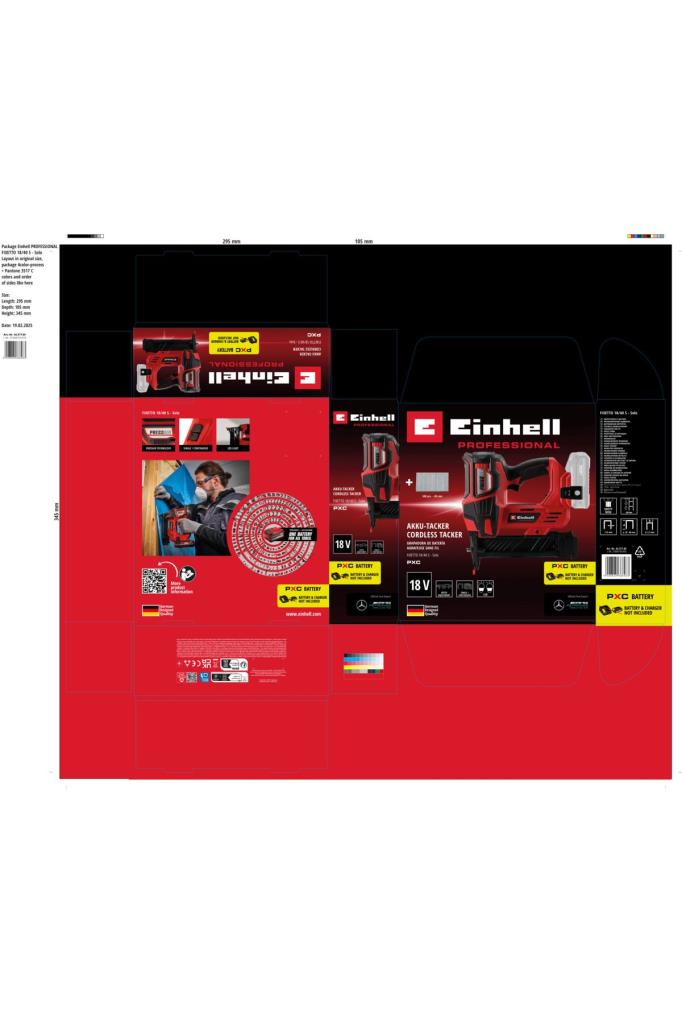 Einhell Fıxetto 18/38 S Aküsüz Çivi Çakma Makinesi