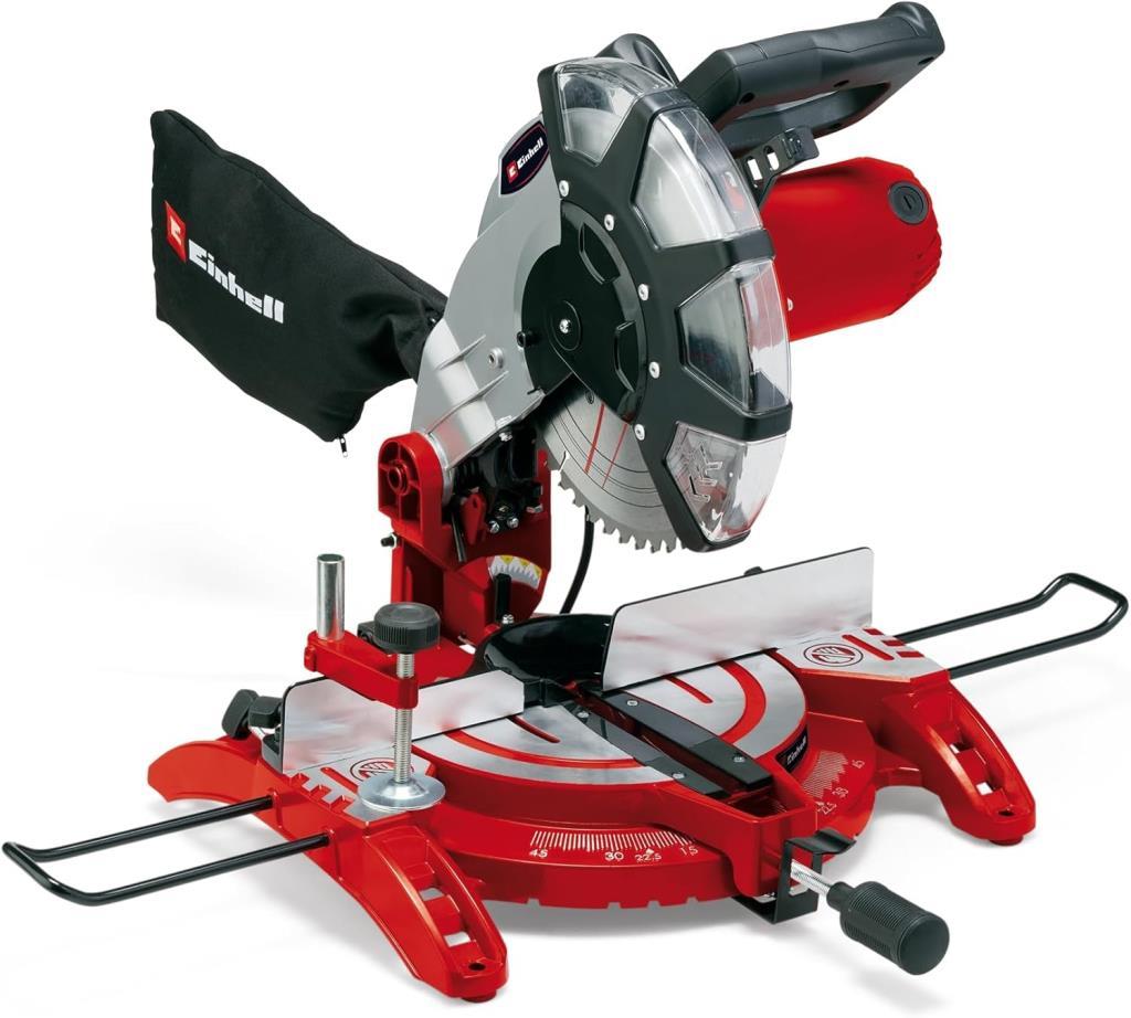 Einhell Gönye Testere TC-MS 2513 L (1600 W, max. 75 mm x 130 mm kesme derinliği/genişliği, Ø 250 mm testere bıçağı) - 4300850 Outlet