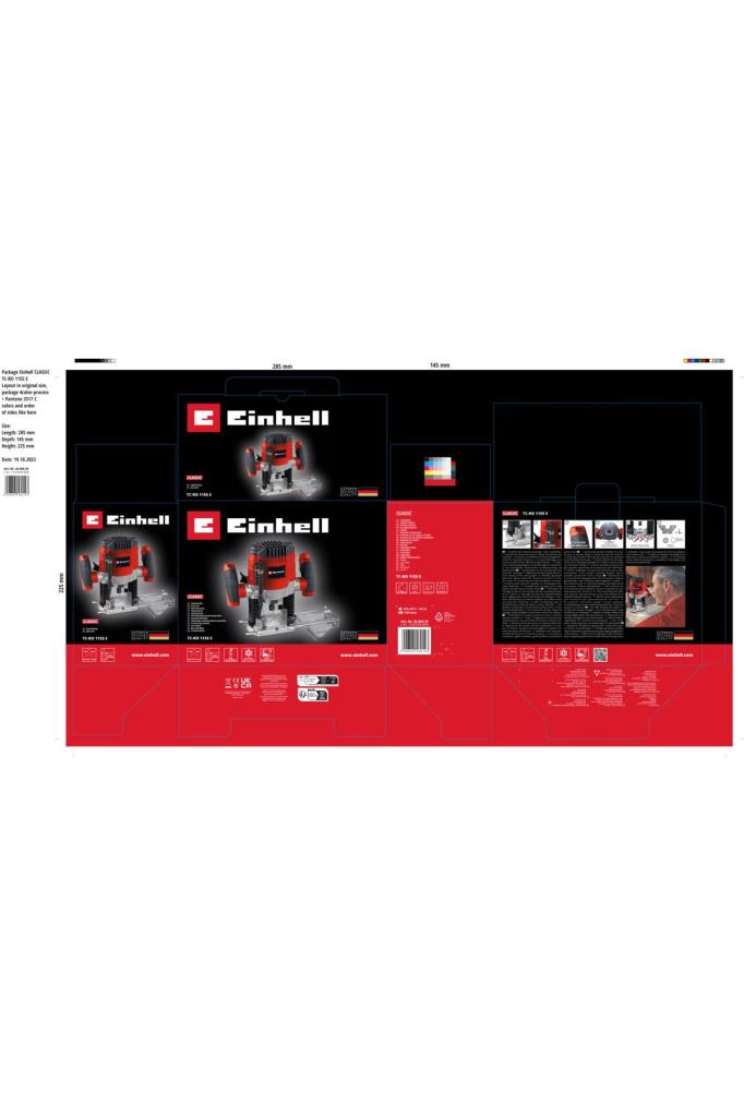 Einhell TC-RO 1155 E 1100 W Elektrikli El Frezesi