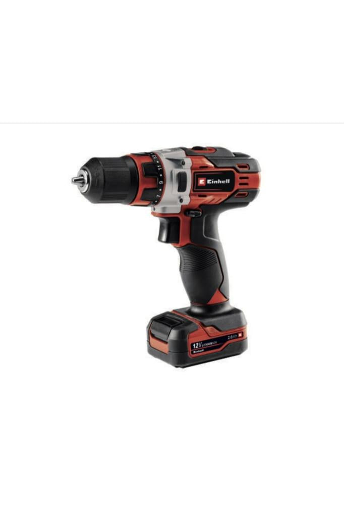 Einhell TE-CD 12/1 Lİ Çift Akülü 2 Ah Darbesiz Matkap