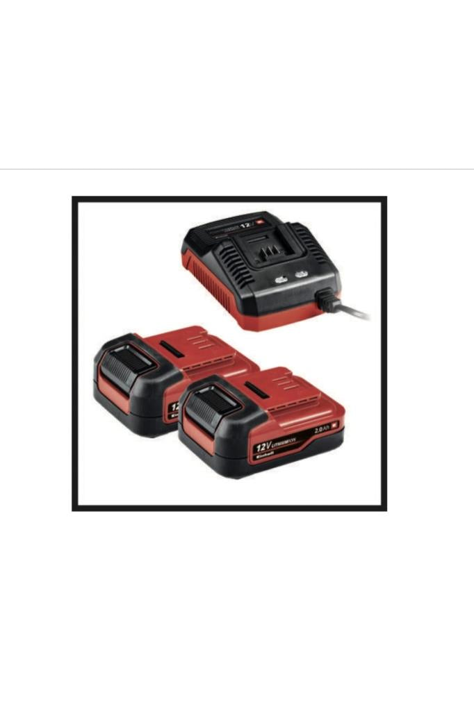 Einhell TE-CD 12/1 Lİ Çift Akülü 2 Ah Darbesiz Matkap