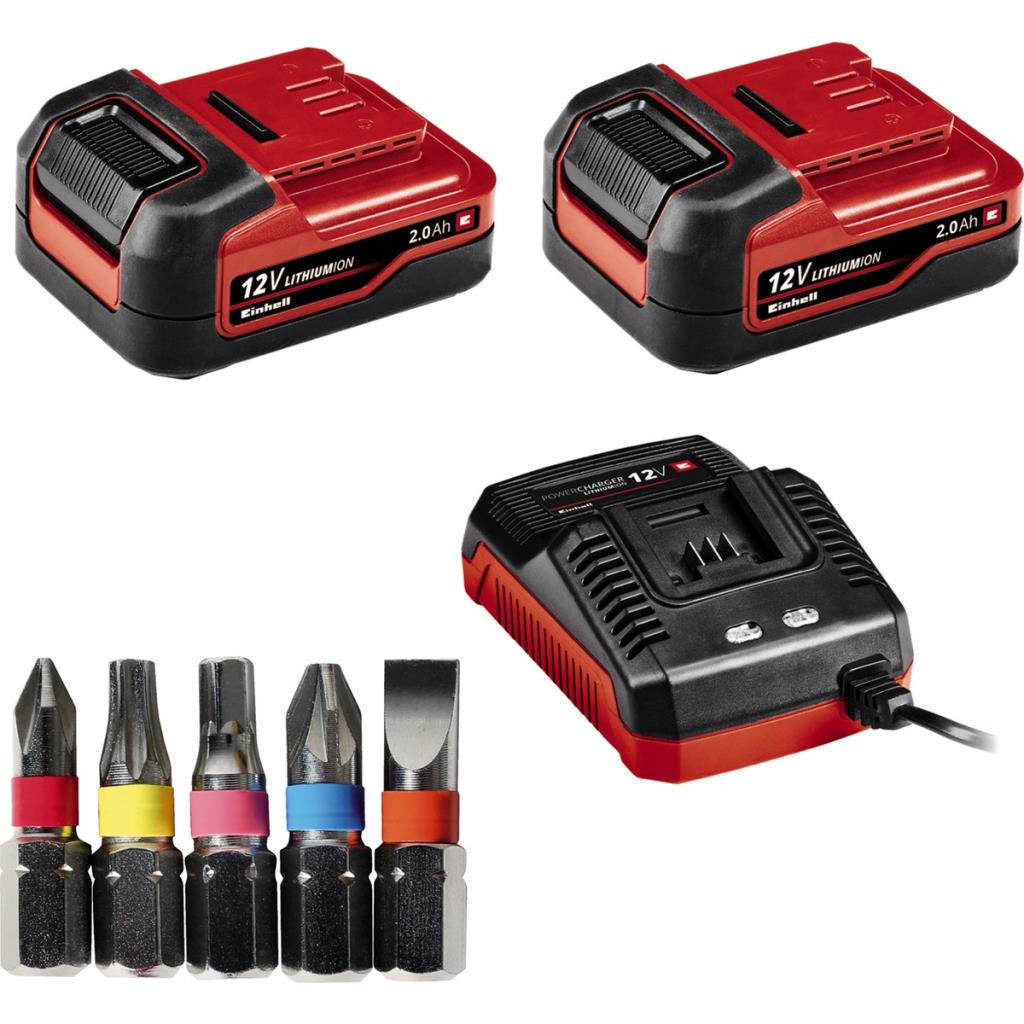 Einhell TE-CD 12/1 Li-i Çift Akülü 2 Ah Darbeli Matkap - Outlet