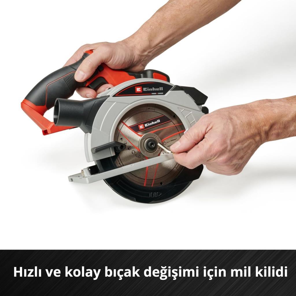 Einhell TE-CS 18/165-1 Li-Solo Akülü Daire Testere Outlet