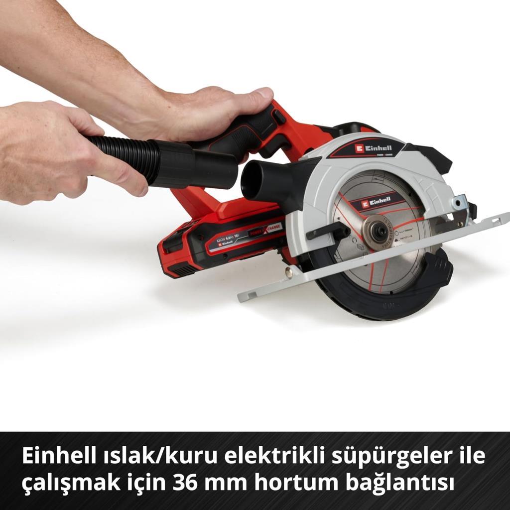 Einhell TE-CS 18/165-1 Li-Solo Akülü Daire Testere Outlet
