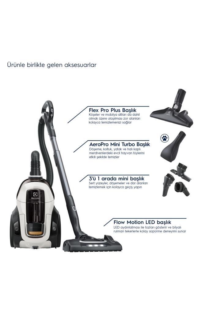 Electrolux Pure C9 PC91-ALRGT 650 W Toz Torbasız Süpürge Outlet