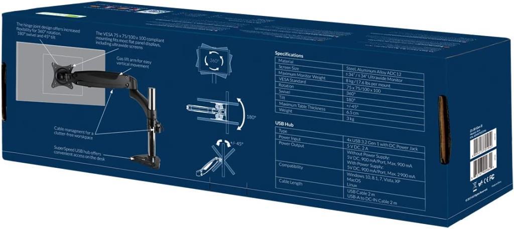 Arctic Z1 3D (Gen3) 17"-34" Monitör Kolu (AR-AEMNT00059A)