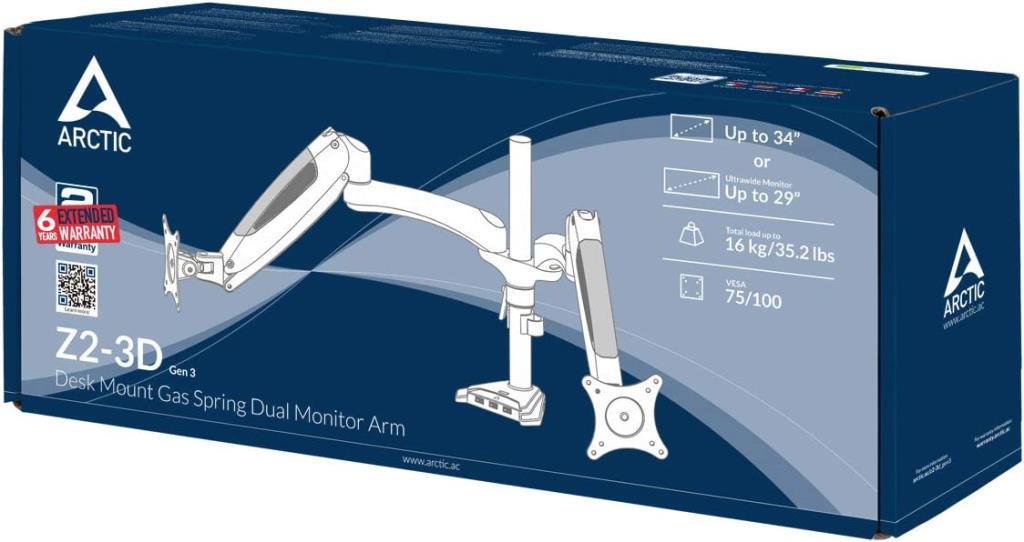 Arctic Z1 3D (Gen3) 17"-34" Monitör Kolu (AR-AEMNT00059A)