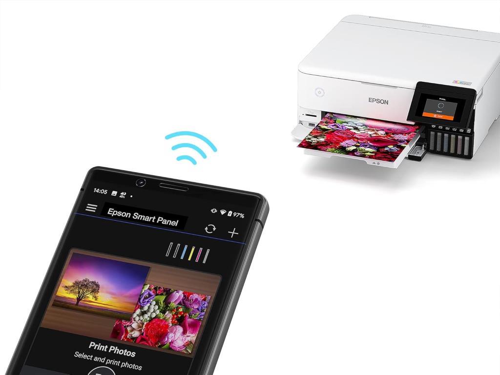 Epson EcoTank L8160 Wİ-Fi + Tarayıcı + Fotokopi Renkli Çok Fonksiyonlu Tanklı Mürekkep Püskürtmeli Yazıcı Outlet