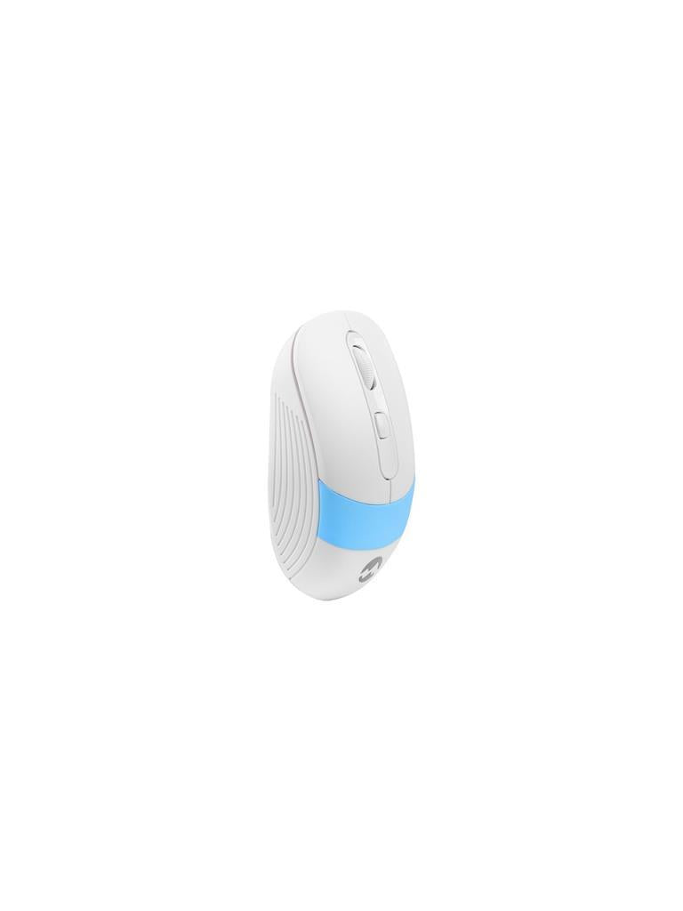 Everest Beyaz Mavi Sm-18 Usb Beyaz/mavi 2.4ghz Optik Kablosuz Mouse - OUTLET