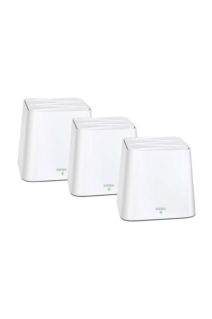 Everest Finix MW3-3P 3'lü 2 Port 1200 Mbps Router Teşhir