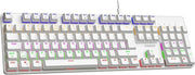 Everest Lumos KB-MK1 Beyaz Red Switch Kablolu Mekanik Oyuncu Klavyesi Teşhir