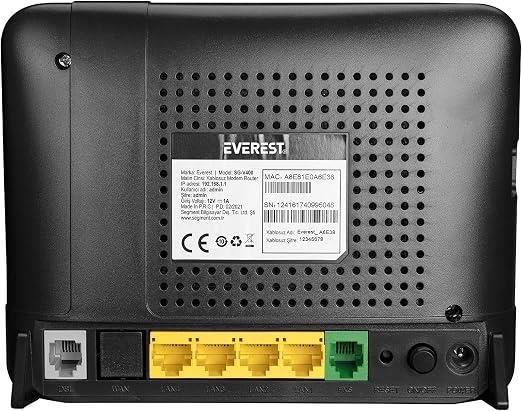 Everest SG-V400 4 Port 300 Mbps VDSL2 Modem