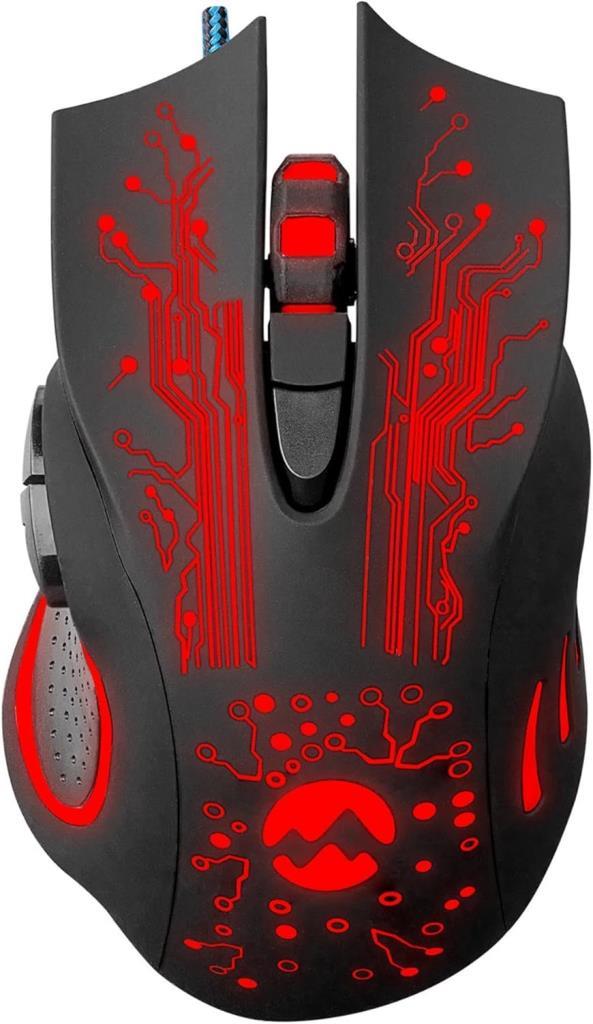 Everest SM-790 RGB Ergonomik Optik Kablolu Oyuncu Mouse - TEŞHİR
