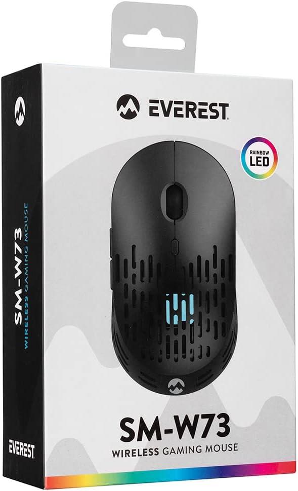 Everest SM-W73 Şarjlı Sessiz Optik Kablosuz Mouse - Outlet