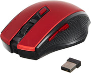Everest SMW-777-K Kırmızı Optik Kablosuz Mouse - Outlet