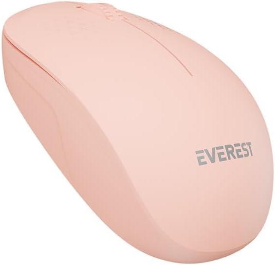 Everest SMW-88 Pembe Optik Kablosuz Mouse - Outlet