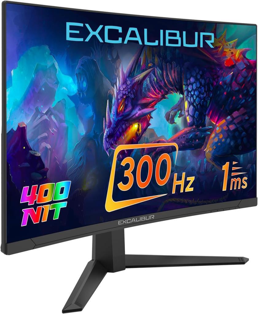 Casper Excalibur M.E27FVC-E 27" 1 ms Full HD Curved 300 Hz Oyuncu Monitörü - OUTLET