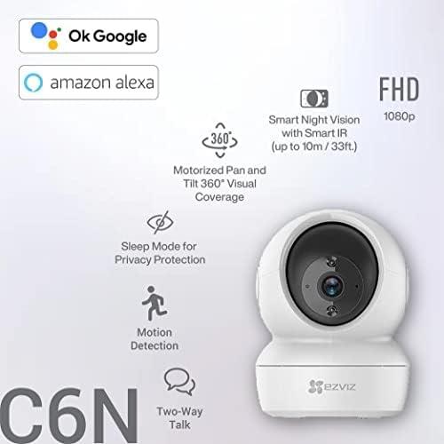 EZVIZ C6n 1080p Fhd 360 Derece Gece Görüşlü Sesli Ip Wifi Akıllı Ev Güvenlik Bebek Kamerası - Outlet