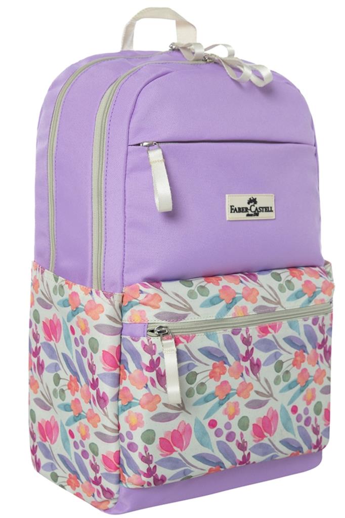 Faber Castell Faber-Castell Flower Sırt Çantası Mor