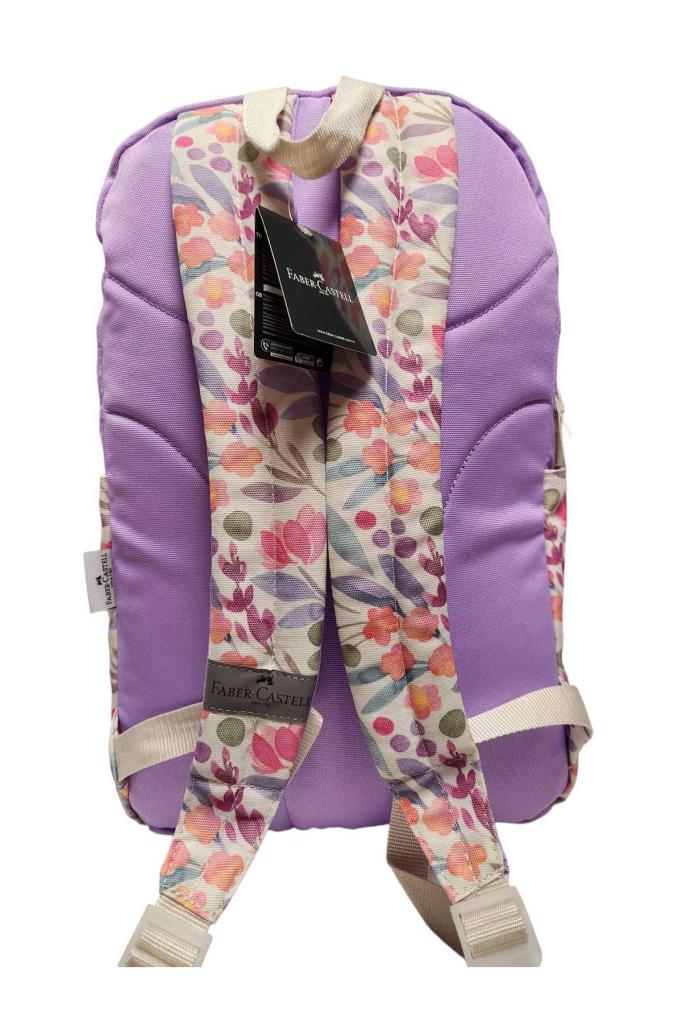 Faber Castell Faber-Castell Flower Sırt Çantası Mor