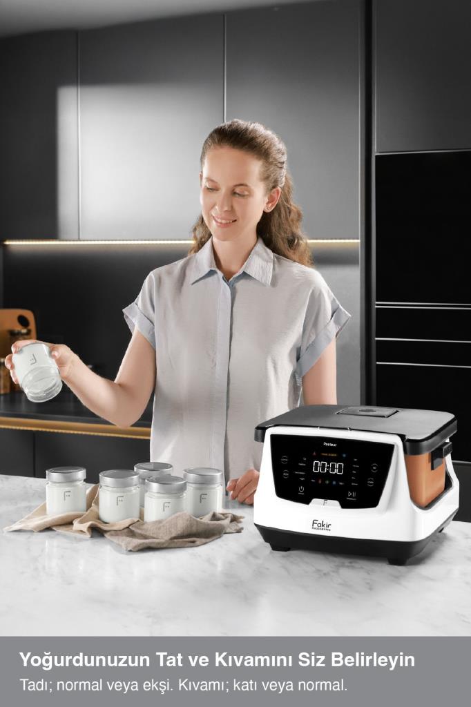 Fakir Pasteur Yoğurt Makinesi Teşhir
