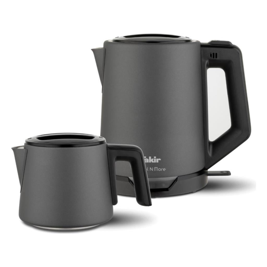 Fakir Steel N More Antrasit 1650 W Çelik Çay Makinesi Outlet