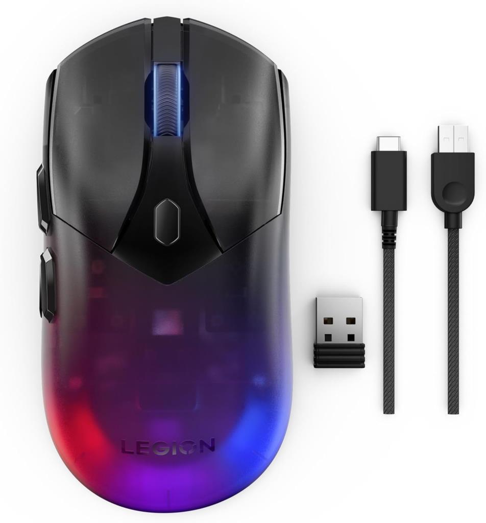 Lenovo Legion M410 GY51P83012 RGB Şarjlı Optik Kablolu/Kablosuz Oyuncu Mouse - Outlet