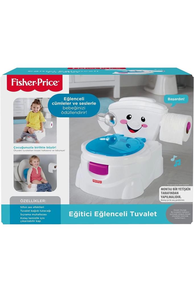 Fisher Price Eğitici Eğlenceli Tuvalet (Türkçe) Teşhir