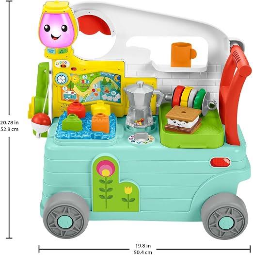 Fisher Price Eğlen ve Öğren 3'ü 1 Arada Karavan HCK81 - OUTLET